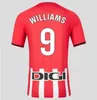 2024 2025 S-4XL Club Soccer Jerseys Berenguer Muniain 2425 Athletic Bilbao Home weg Williams voetbalshirt Raul Garcia Villalibre Jersey Kids Fans Kits