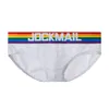 Underpants uomini sexy biancheria intima Bretazioni da uomo traspirante modale comodo Cueca gay calzoncillos scivolano mutandine maschili arcobaleno hombre