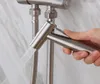 Conjunto de acessórios de banho kit de pulverizador de bidê de handheld bidê de bidê de aço inoxidável torneira de mão para chuveiro de banheiro.