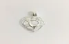 925 Silber Rose Medaillon Cage kann einen Perle Edelstein -Perlen -Anhänger halten Sterling Silber Hohlrosenblüten Pendellanpassung1992624