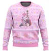 Pulls de Noël Anime de Noël Ahegao Gift Santa Claus Pullover Men's 3D Sweatshirt et Top Autumn et Winter Clothing 2023 Noveltyl231107