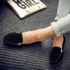 Vrouwenschoenen 2023 Spring herfst Casual platte slips rond teen denim loafer plus size jeans zapatos mujer 240426