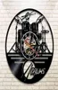 Guitar Drums Set Silhouette LED Backlight reloj Music Modern Watch 3d Wall Clock horloge Band Member Fan Handmade Gift 2104011894800