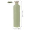 Storage Bottles Empty Hair Water Bottle Plastic Squeeze Shampoo Flip Cap Refillable Travel