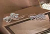 HZEKIAH 925 Pure Silver Earrings Butterfly Oordop Temperament Lady Dance Party Hoogte Kwaliteit Luxe Mode Bow -oorbellen3148848