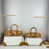 Canvas Tote Bag Laptop Designer Handväska för kvinnor Mens axel Messenger Väskor Split Work Totes Luxury Portcase 2024 Ny