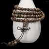 Strand Tarakan Agarwood Bracelet 108 Men's And Women's Natural Old Material Beads Eaglewood Rosary