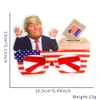 2024 gränsöverskridande nya amerikanska presidentvalsdekoration Trump Glasögon Trump Valkampanjen jublande rekvisita