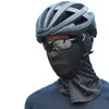 Motorradhelme Männer Frauen balaclava Reitmaske UV Schutz Sommer Kühlung Hals Gitzer Helm Auskleidung Schal zum Radfahren Wandern