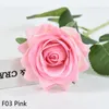 Decorative Flowers 1/3pcs 8cm Plactic Artificial Rose Bride Bouquet Home Wedding Party Decor Indoor Garden Craft Supplies DIY Scrapbooking