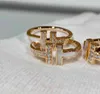 Den nya dubbla thaped öppningen 925 Sterling Sier Band Rings 11with Original Fashion WO Jewelry3211163