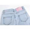 Jeans femininos pintados com graffiti calças de jeans de alta cintura Slim All-Match