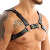 Reggiseni set gay rave imbracatura man pu pelle in pelle bondage accessori feticci giocattoli per uomini per biancheria intima giarrettiera