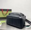 デザイナー - バックパックスレッドレターバッグ
