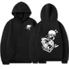 Molus de moletons masculinos GBRS Observações para a frente Grupo Hoodie Punk Skeleton Hoodies Roupos góticos Homens homens Moda Moda Vintage Compolpe Capuz T240428