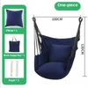 Hamacs suspendus toile de swing suspendu chaise collégiale dortoir hamac avec chaise de loisirs pour adultes de camping en salle