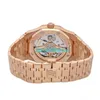 Luxury Watches APS factory Audemar Pigue Royal Oak Sign Rose Gold Mens Bracelet Watch 15500OR.OO.1220OR.01 stS6