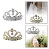 Headpieces Bride Crown Princess Headwear Wedding Rhinestone For Women Girls Bridal Tiaras Headpiece Christmas Engagement Party