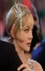 La gran diadema Gatsby Accesorios para el cabello nupcial Pearl Tassel Headsel Body Heavy Jewelry Accesorios Cristal Tiara Hairb2485802