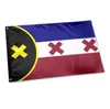 Premium vlaggen voor Lmanburg Banners Independence 3x5ft 100D Polyester Sports snel levendige kleur met twee messing doorvoertalen1031625