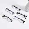 Zonnebrillen frames mannen vrouwen titanium bril lenzen zoom vergroot leesglazen voor voor