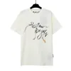 Palm Pa Tops Smoke Logo Summer Summer Loose Luxe Tees Unisex Casal T Cadeis Retro Streetwear Oversize T-Shirt Angels 2276 UJD