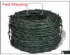 Vidaxl prikkeldraad 328039 groene ijzeren barbwire tuin patio schermen draden hek u4sx38412634