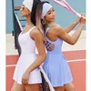 Al Damen Kleid Designer Kleid sexy Suspender Mode Yoga Frauen Top Kleid Outdoor Golf Sport elastischer enger Rock