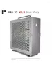 Tischtuch in Stock Mini A24-V5 2.0 Dual Slot Single Display 1U Netzteil ITX-Chassis doppelseitiges Schleifen