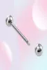 1PC 925 Sterling Silver Round Straight Tongue Barbell for Women 16mm Nipple Rings 14G Hypoallergenic Piercing Fine Jewelry9909681