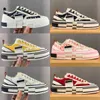 Xvessel G.O.P Low Paisley Designer Sneaker Speacher Allenatori di tela casual Donne Black Bianco Bianco Posa Blu Giallo Red Giallo Coppia Tritta Coppia di Trippa per Piece