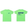 Herr t-shirts 2024 affix fungerar t-shirts man kvinnor fäster nytt verktygsbrev tryck t-shirt 100% bomull o-hals t shirt kiko kostadinov t toppar y240429