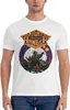 T-shirts masculins Band de nuit Ranger Shirt Mens Crew Crew Retro Retro Short à manches Blackl2405