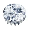 Tableau de nappe florale bleu marine rond Round 60 pouces nappes de fleurs sombres et blanches Polyester printemps