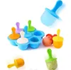 Ice Cream Tools 1pc 7 Holes DIY Pops Silicone Mold Ball Maker Popsicles Molds Baby Fruit Shake Home Kitchen Accessories Tool 2024430