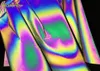 50 cm140 cm reflektierendes Stofftuch Material Nähen hell Retro Reflexion Magie Gradientenfarbe DIY Stoff T2008129129311