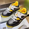 Men's color blocking rubber sole training shoes, couples running discount wholesale skateboard shoes, women's leather leisure sports shoes