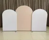 Other Event Party Supplies Custom Arch Backdrops Pink Blue Beige White Birthday Decoration Banner Covers With Stands9980742