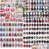 Hondenkleding 100 pk/lot Pet Puppy Tie Bow Ties Cat Neckties verzorgingsbenodigdheden voor kleine middelste 4 Model LY05 Drop Delivery Home Garden DHDN7