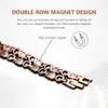 Pulseras de enlace Befoshinn Trendy Magnética Mujeres en forma de corazón Joyas Moda de joyería Fashion Bangle Pure Copper Bangle para