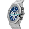 Orologi di lusso APS Factory Audemar Pigue Royal Oak Chronograph 41M MM Automatic Steel Mens Watch 26331st OO.1220st.01 STQW