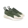 Casual schoenen 2024ss kgdb y3 groene en witte kleur heren gaas sneaker trainer sneakers traf dames