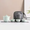 TEAWARE SETS Making Set Travel Lovers Tool för enstaka camping Fu Fubaiyi Kung Portable Ware Outdoor Culture Tea Gift