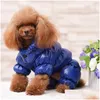 Vêtements pour chiens vêtements chauds pour le bldog français pug chihuahua yorkies winter animaux de compagnie manteau veste de chiens