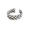 Cluster Rings asinlove S925 Серебряное серебро серебряное кольцо дизайнер ручной работы Fine Jewelry Thai литературные грубые сплетни для женщин
