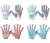PGM Women039s Golf Gloves Left Hand Right Sport High Quality Nanometer Cloth Breathable Palm Protection 2111246455891