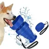 500 ml de bouteille d'eau pour animaux de compagnie pliable bol portable bol bouteille de compagnie de bouteille de voyage extérieur bol de boisson boisson Bowl Puppy gratuit de bisphénol un 240428