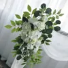 2PCS sztuczny łuk weselny Kwiaty Kwiaty
