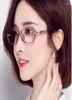 Sunglasses 2022 Women39s AntiBlue Light Reading Glasses Fashion Korean Ultra Plain Retro Small Frame Presbyopic5585810