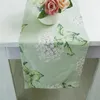 Table Runner Cover serviette en coton Fleur Floral Floral Corée Style Bed Garden Tassel Home El Restaurant Deal